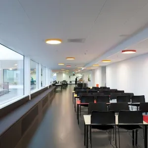 Louis Poulsen Slim Round Semi Recessed Luminaire  250 Mm, Black