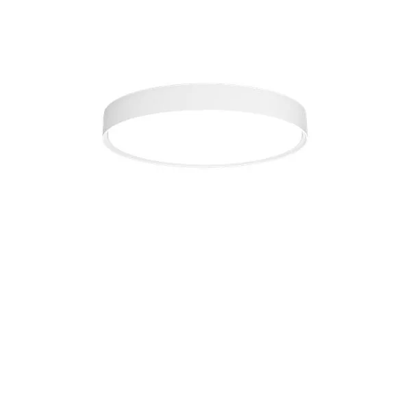 Louis Poulsen Slim Round Semi Recessed Luminaire  680 Mm, White