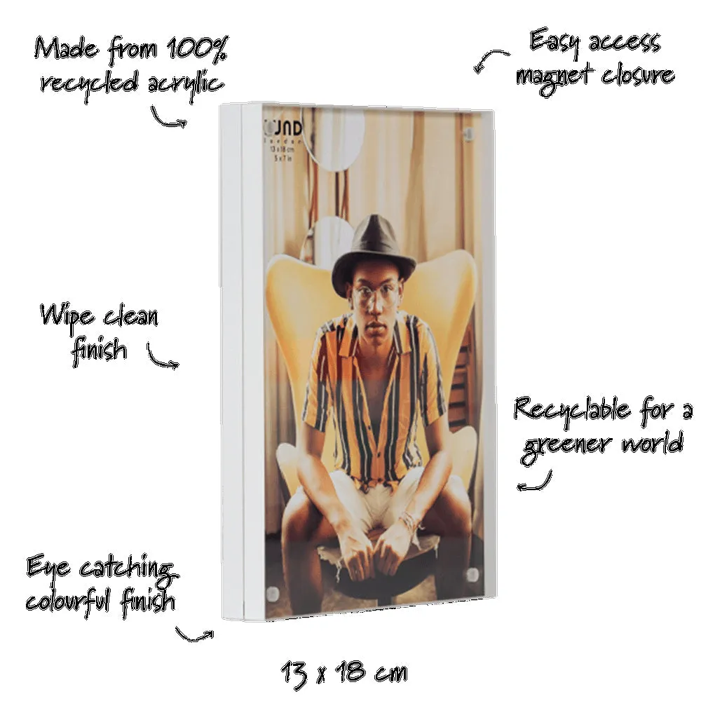 Lund London Magnet Frame 5x7 - White