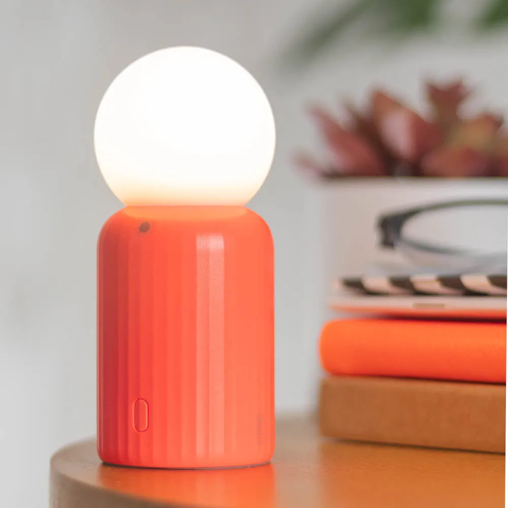 Lund London Mini Lamp - Coral