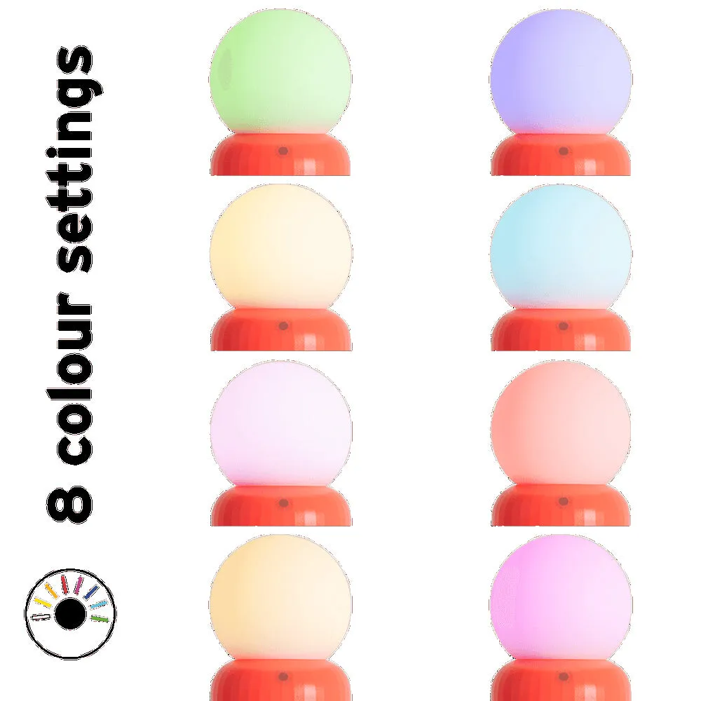 Lund London Mini Lamp - Coral