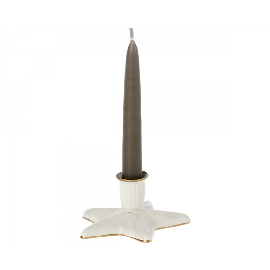 Maileg Candle Holder - Off White
