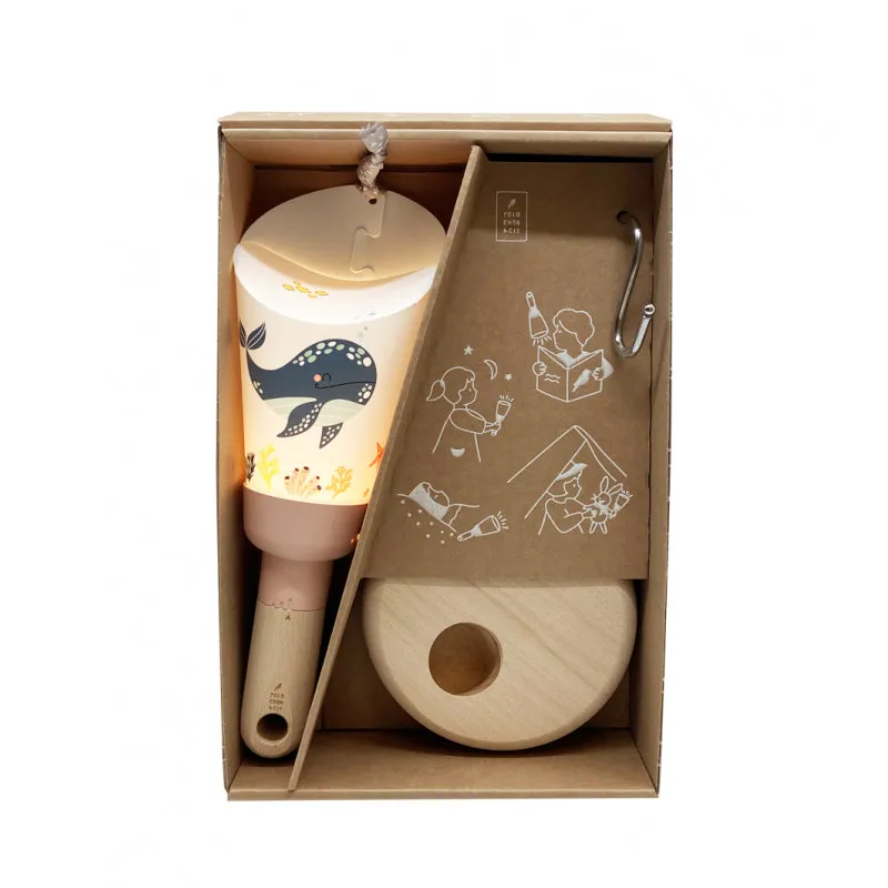 Maison Polochon Nomadic Lamp Box 5 in 1 Happy Bubble - Powder Pink