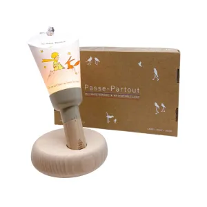 Maison Polochon Nomadic Lamp Box 5 in 1 The Little Prince and The Fox - Taupe