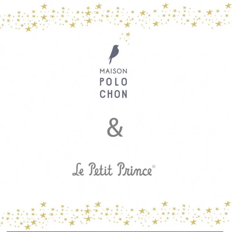 Maison Polochon Nomadic Lamp Box 5 in 1 The Little Prince and The Fox - Taupe