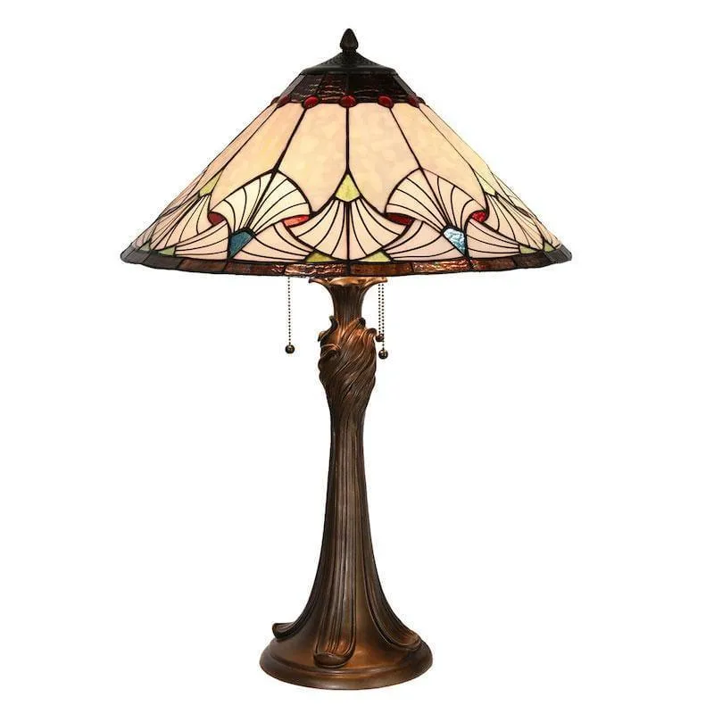 Ocean Tiffany Table Lamp - Tiffany Lighting Direct