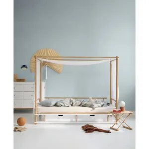 Oliver Furniture Bed Canopy Kyoto For Camp Beds, White