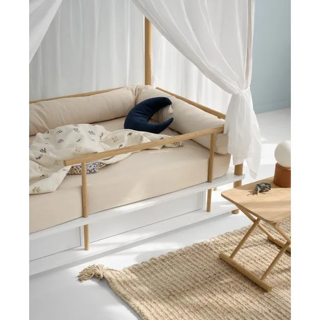 Oliver Furniture Bed Guard For Camp Beds, Oak