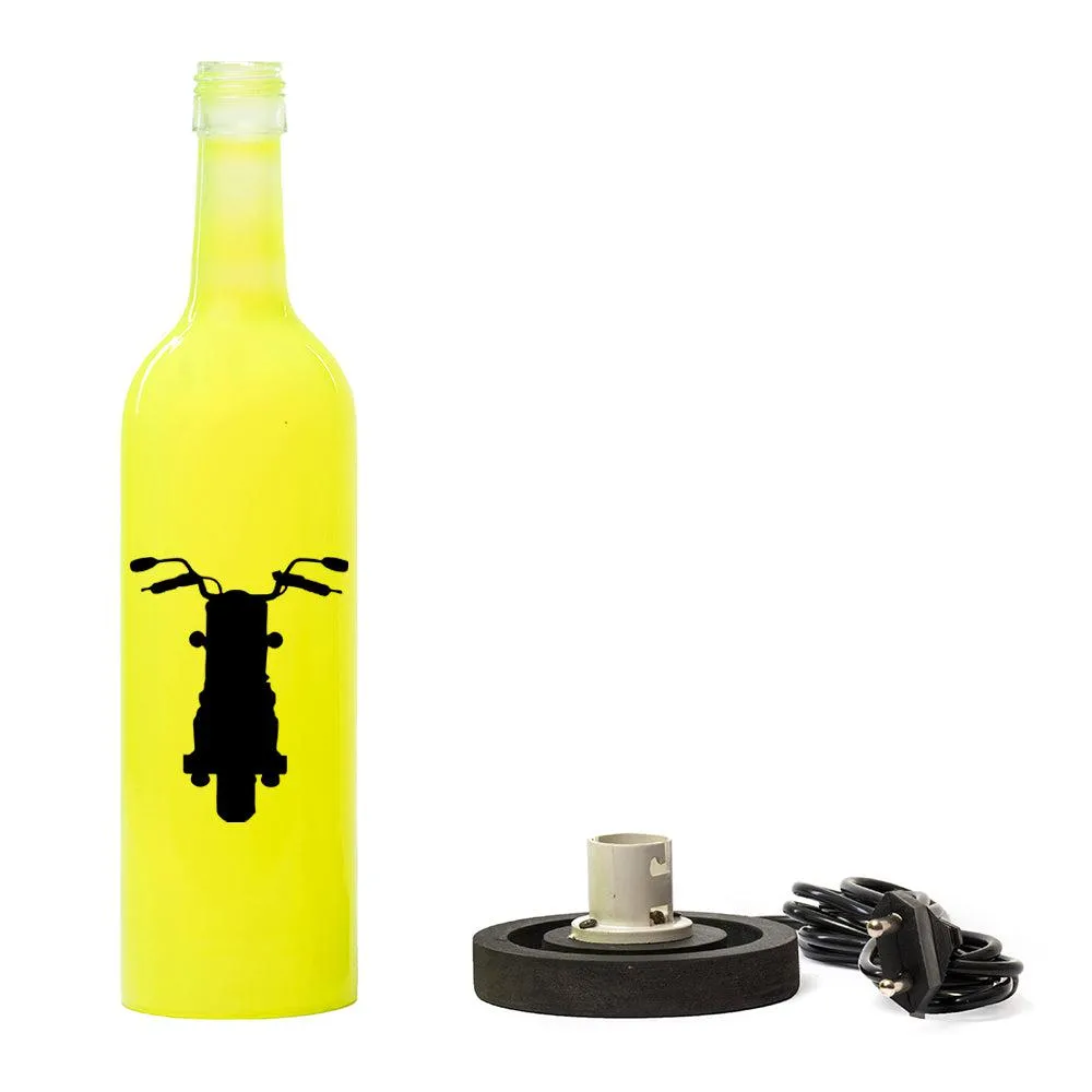 One For The Road Inlit Lamp (Fl. Yellow)