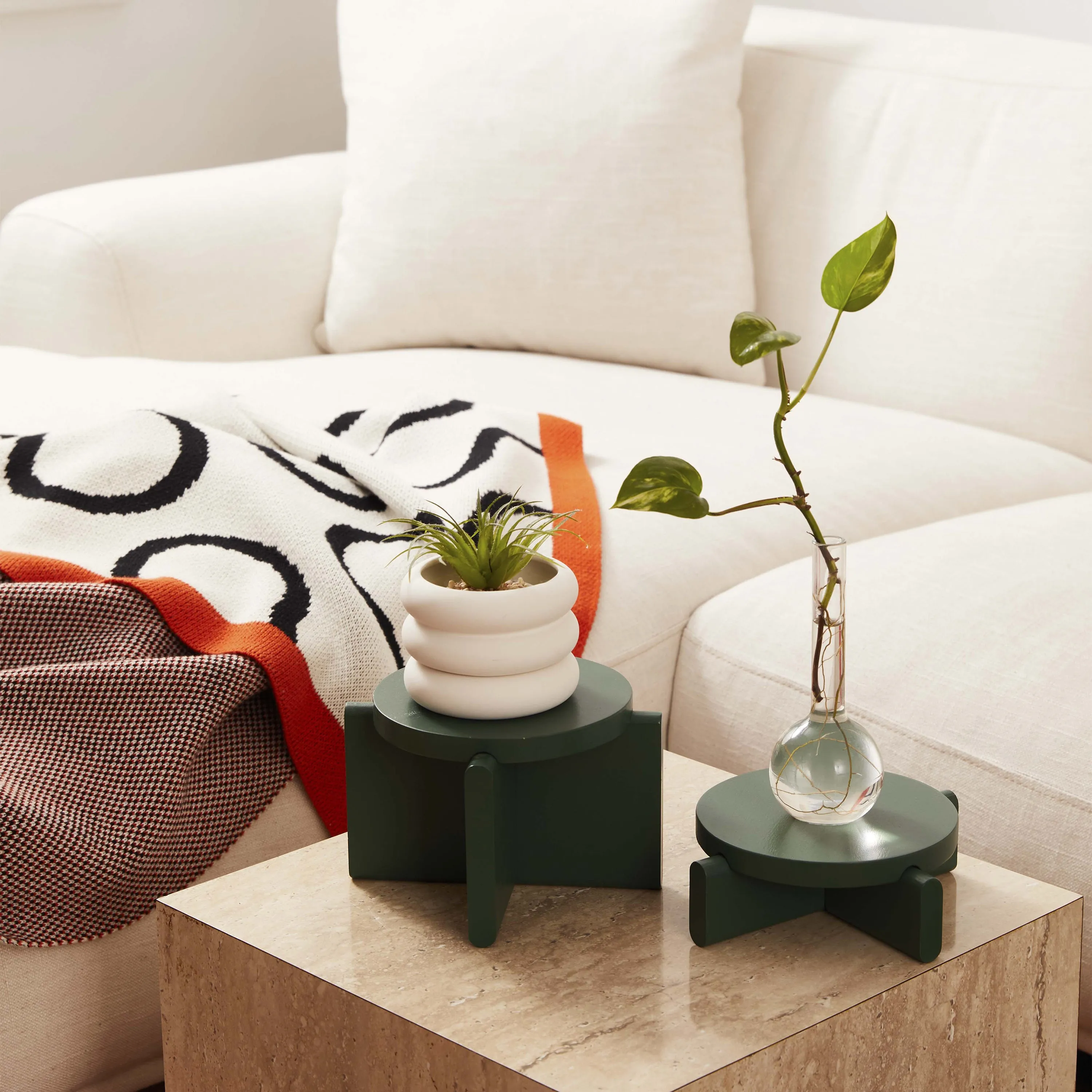 Plant Pedestal Set