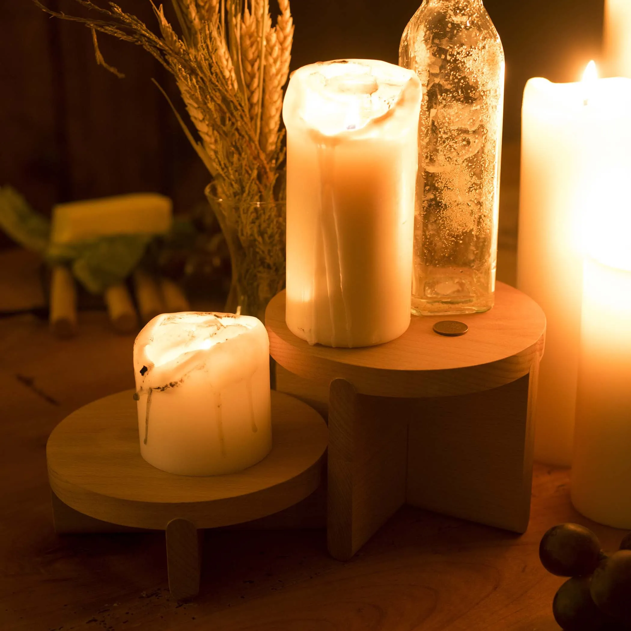 Plant Pedestal Set