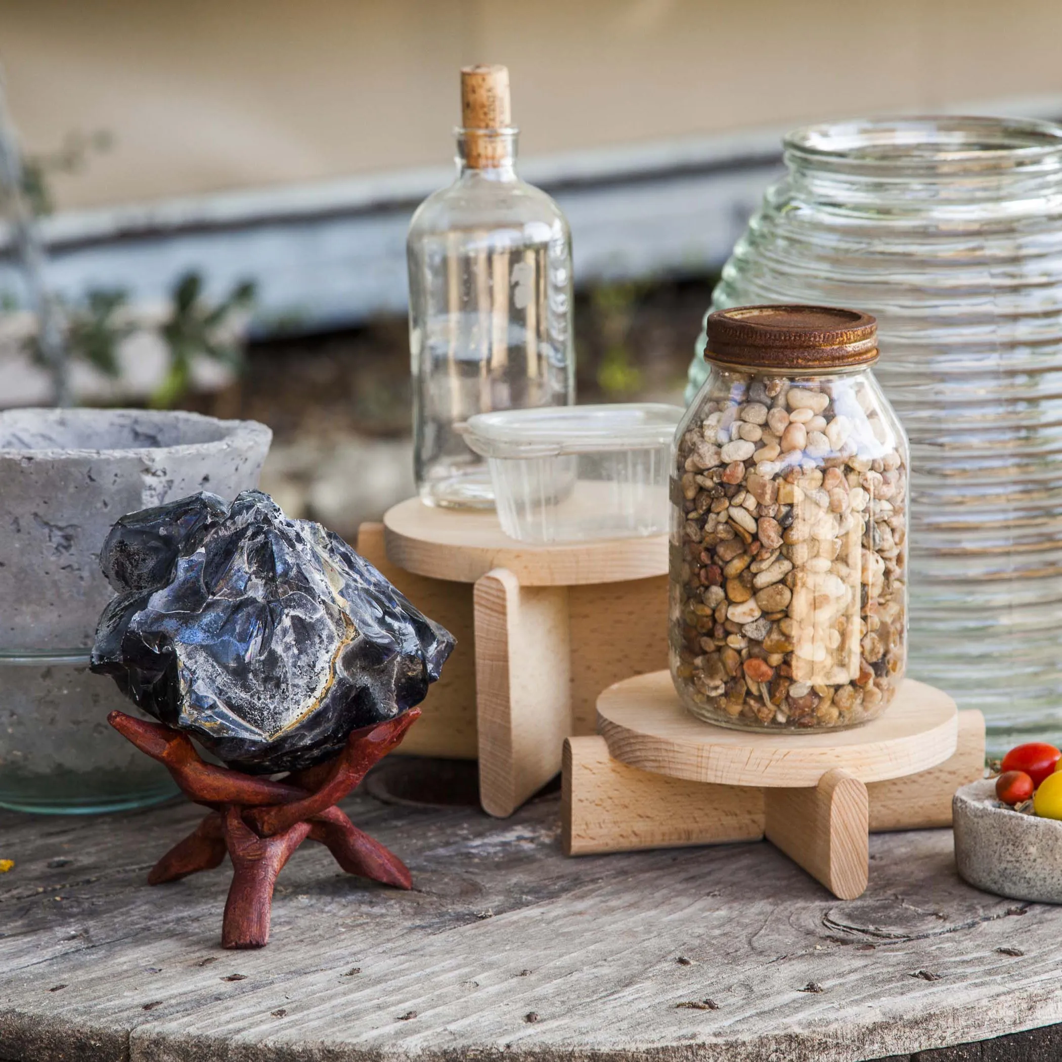 Plant Pedestal Set