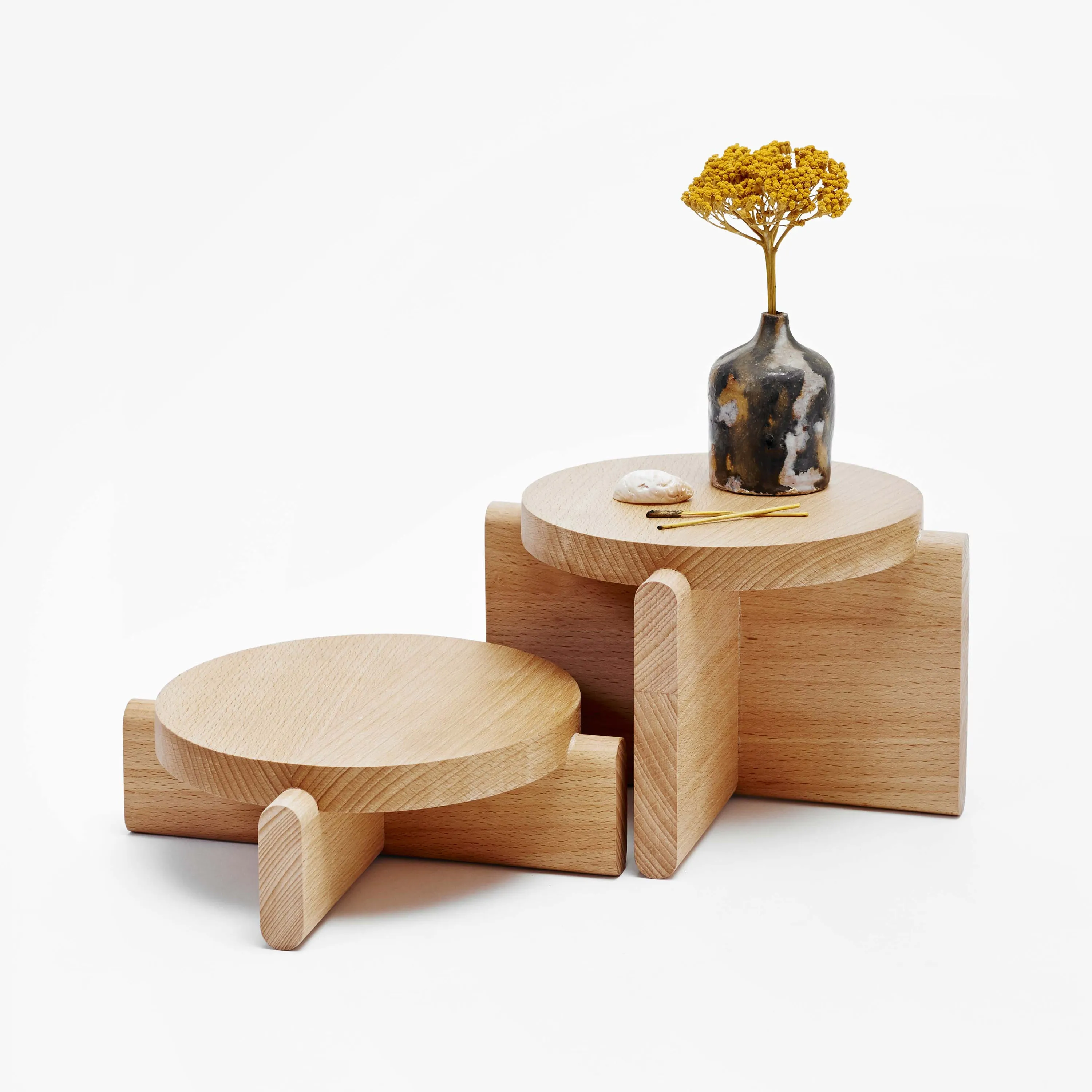 Plant Pedestal Set