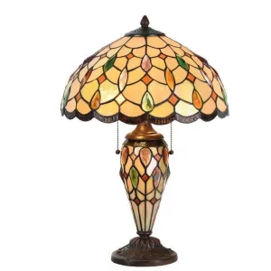 Rugby Tiffany Table Lamp - Tiffany Lighting Direct
