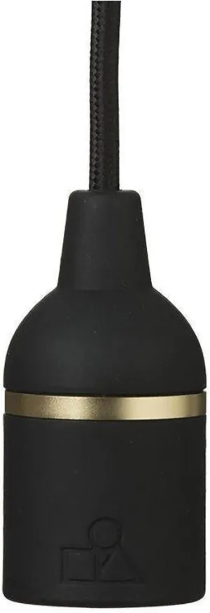 Spring Copenhagen Cover Up Gu10/E27 Socket 31 Cm, Black