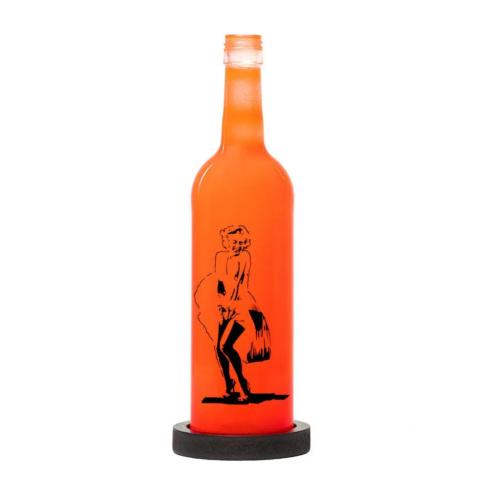 Standing -Marilyn Inlit Lamp (Orange)