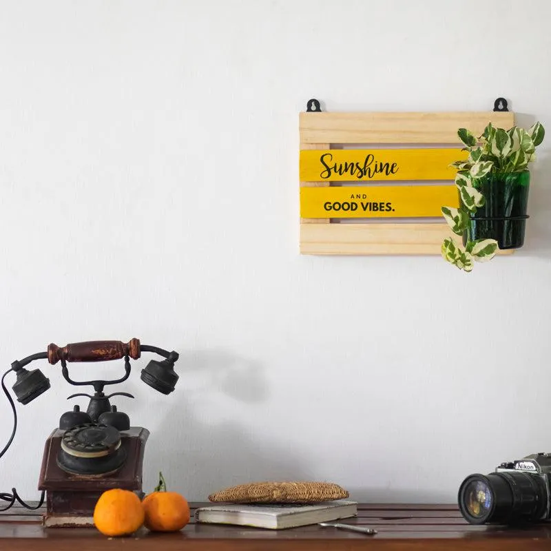 Sunshine Board with Vat69 Planter
