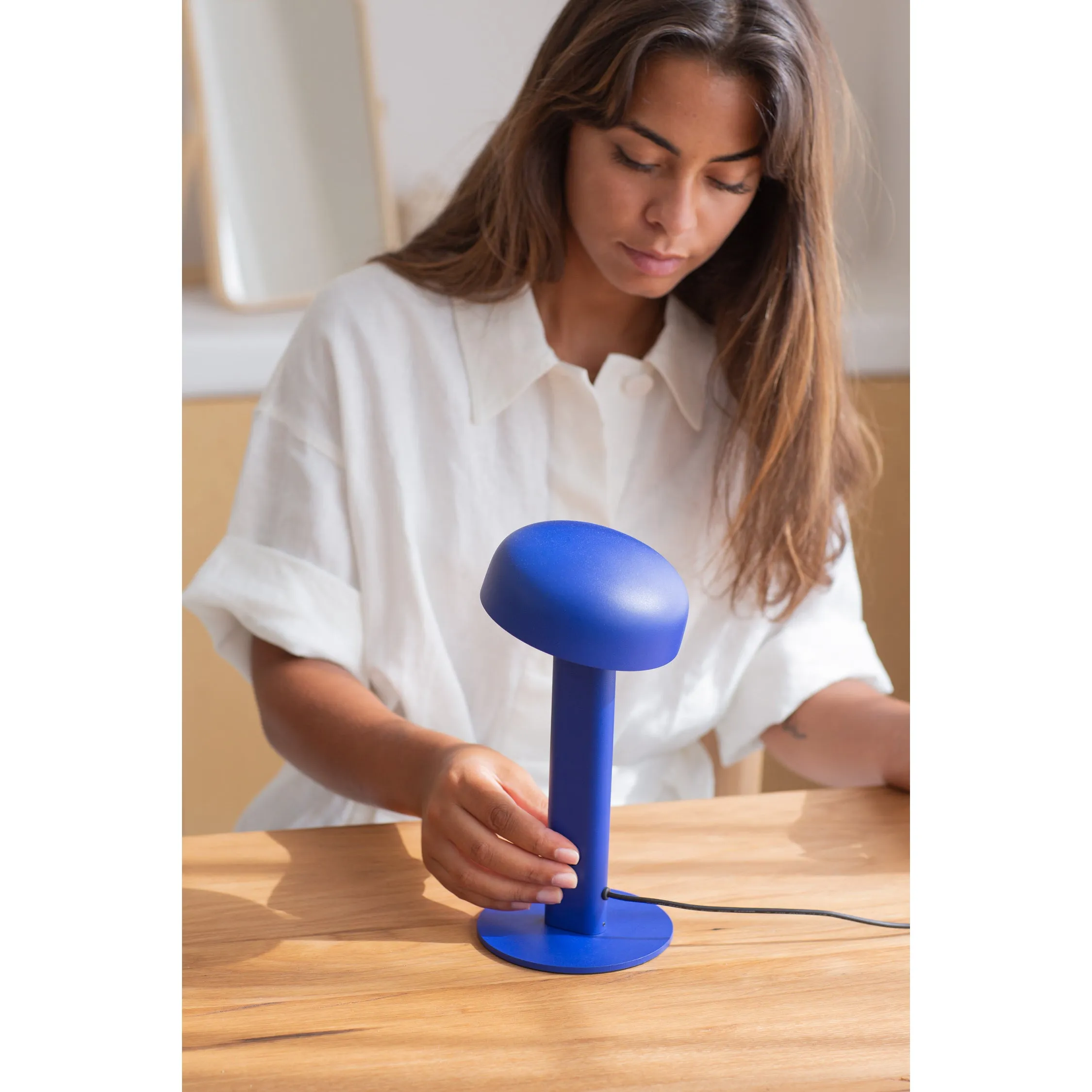 TIPTOE Table Lamp Ash Pink