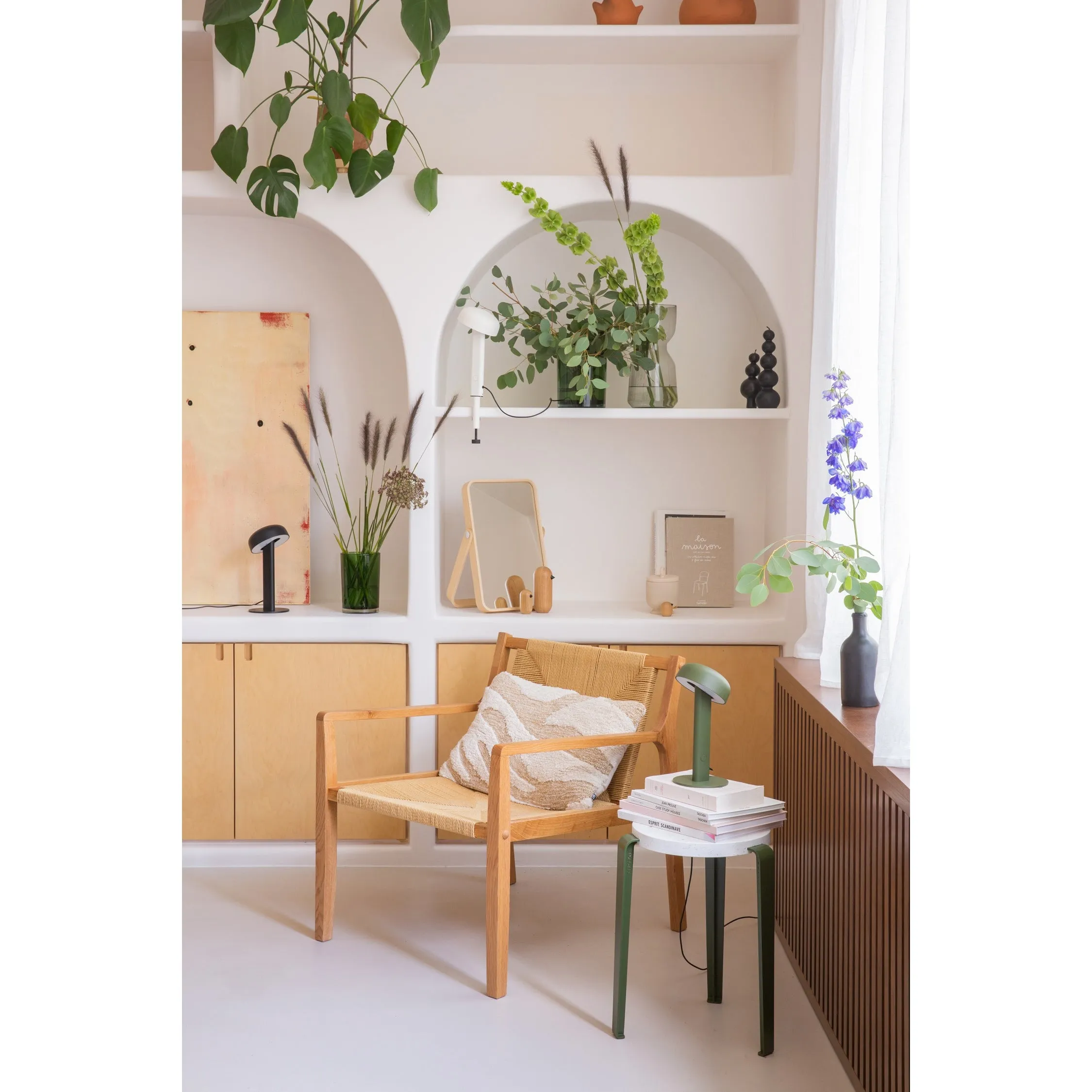 TIPTOE Table Lamp Ash Pink