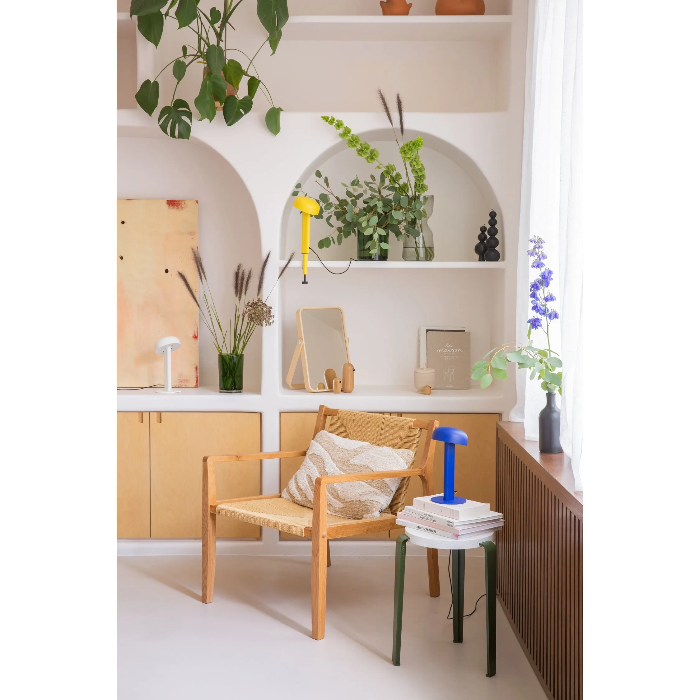 TIPTOE Table Lamp Ash Pink