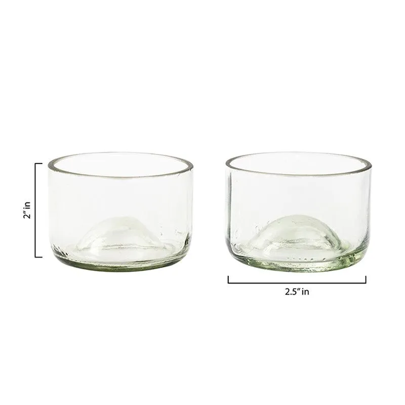 Transparent Wine Bottle Serving Set