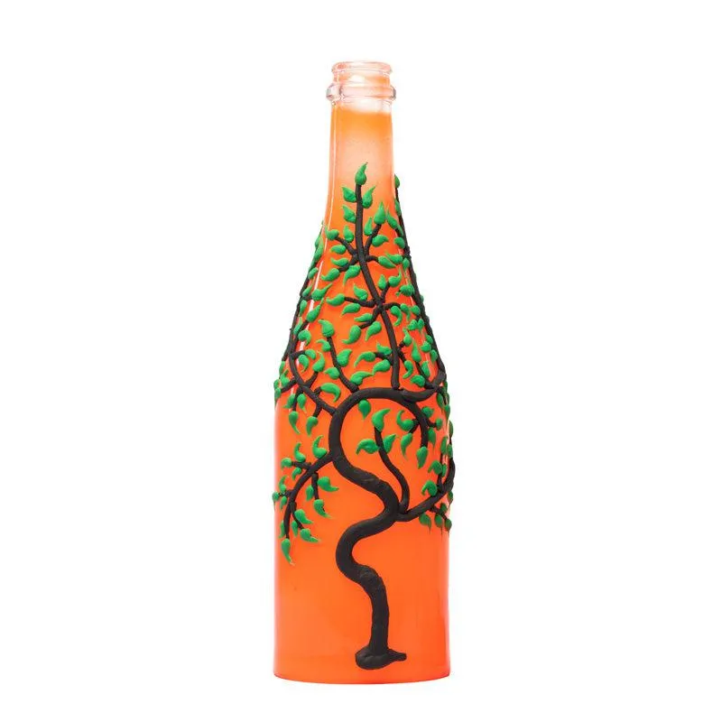 Tree Handmade Inlit (Orange)