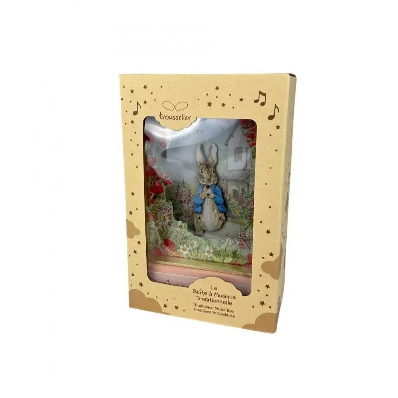 Trousselier Large Dancing with Music & Nightlight Peter Rabbit - Strawberries