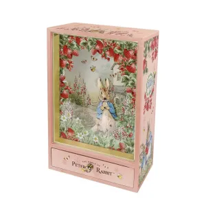 Trousselier Large Dancing with Music & Nightlight Peter Rabbit - Strawberries