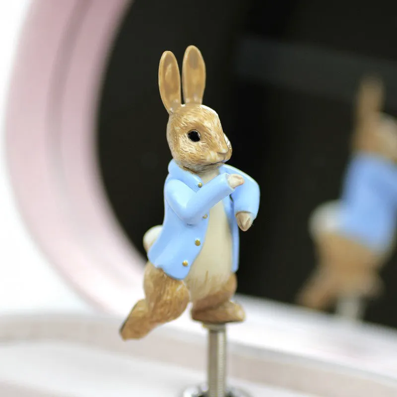 Trousselier Large Heart Music Box Peter Rabbit
