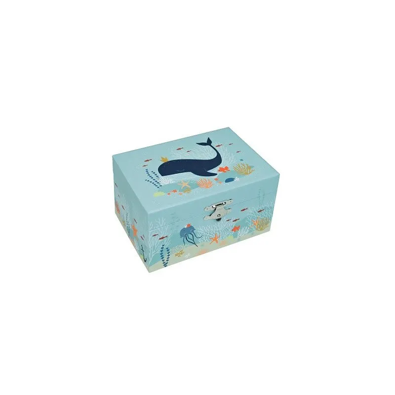 Trousselier Photoluminescent Music Box Ocean - Glow in Dark