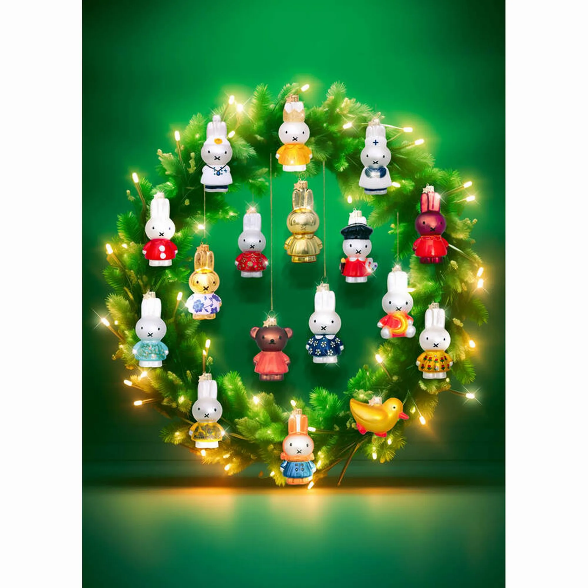 Vondels Ornament Glass Nijntje/Miffy Doctor H11CM