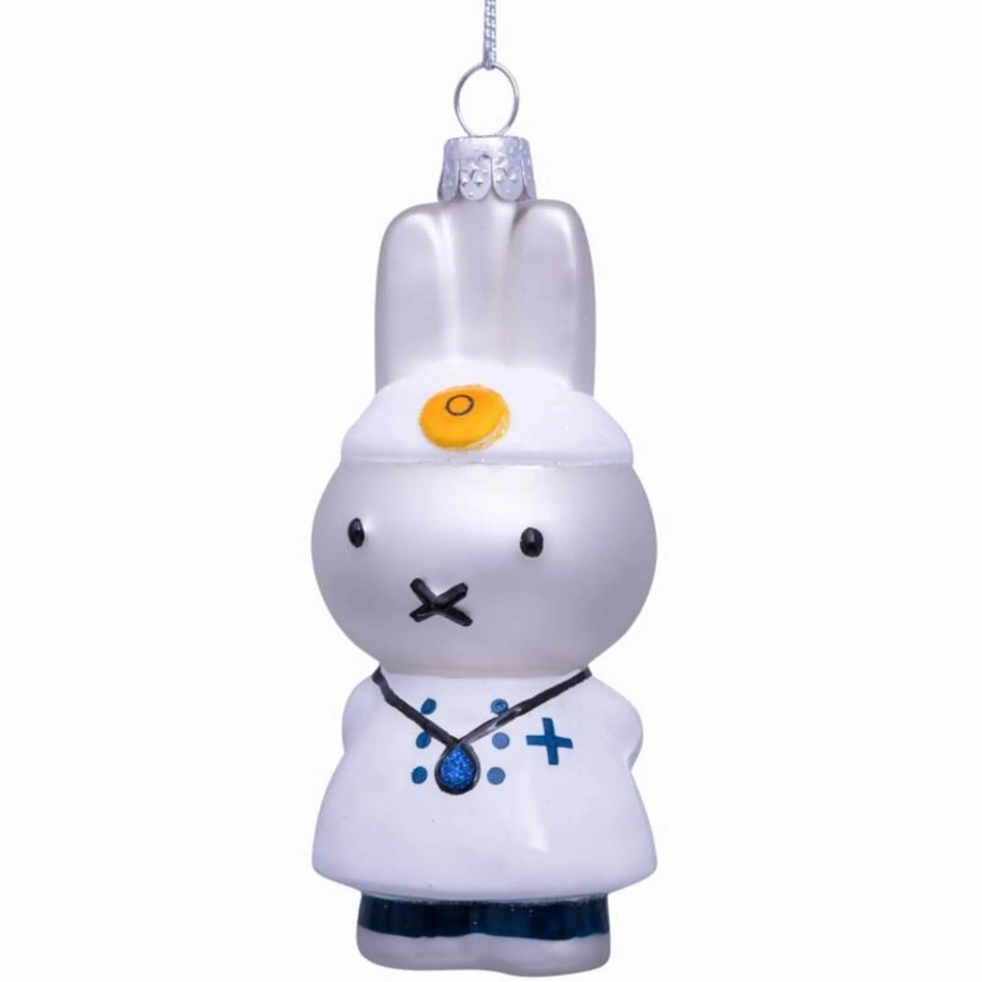 Vondels Ornament Glass Nijntje/Miffy Doctor H11CM