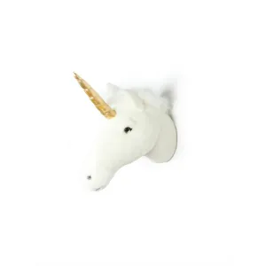 Wild & Soft Head White Unicorn Claire